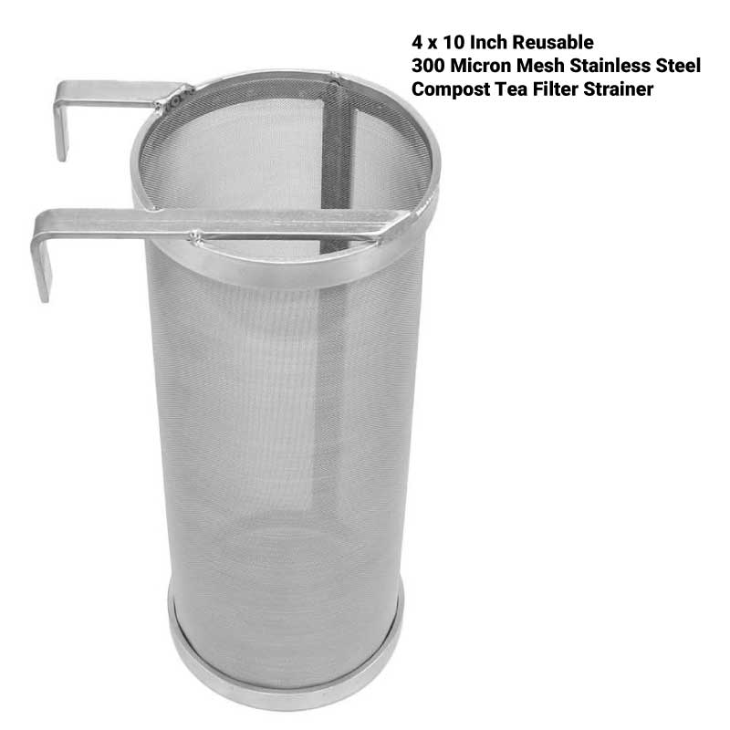 Reusable Stainless Compost Tea Bucket Filter